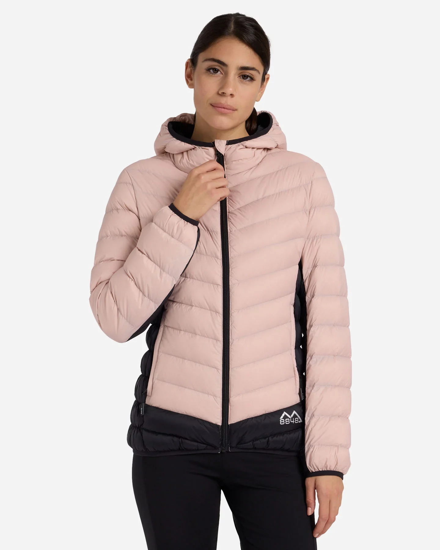 Piumino Rosa Donna Mountain Essential
