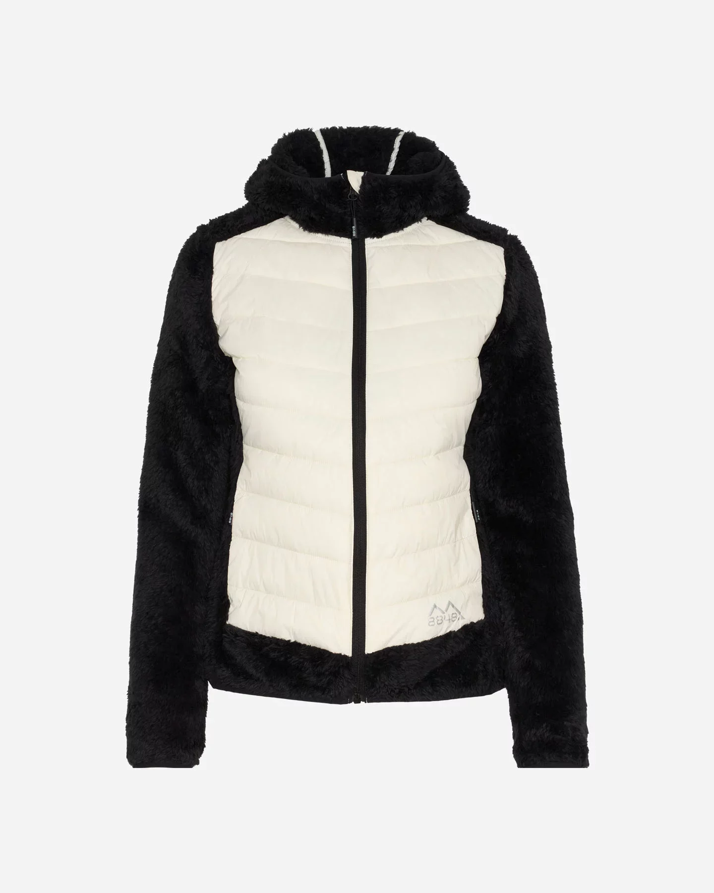 Pile Donna Mountain Essential Bianco e Nero