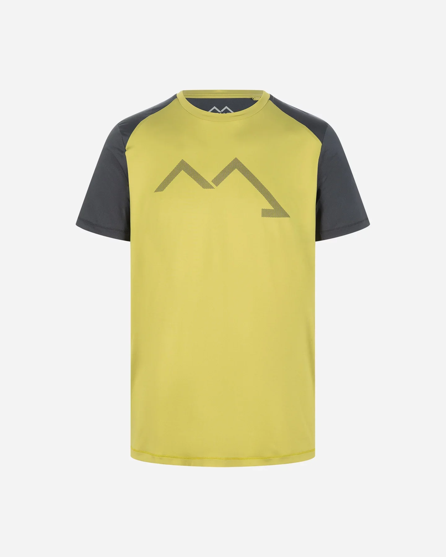 T-Shirt Mountain Hike uomo Gialla