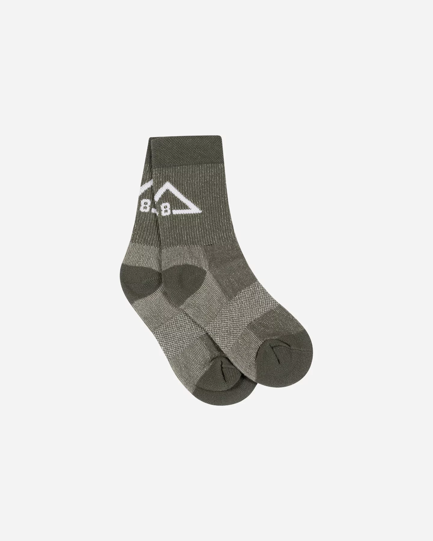 Calze da trekking Coolmax corto bambino verdi