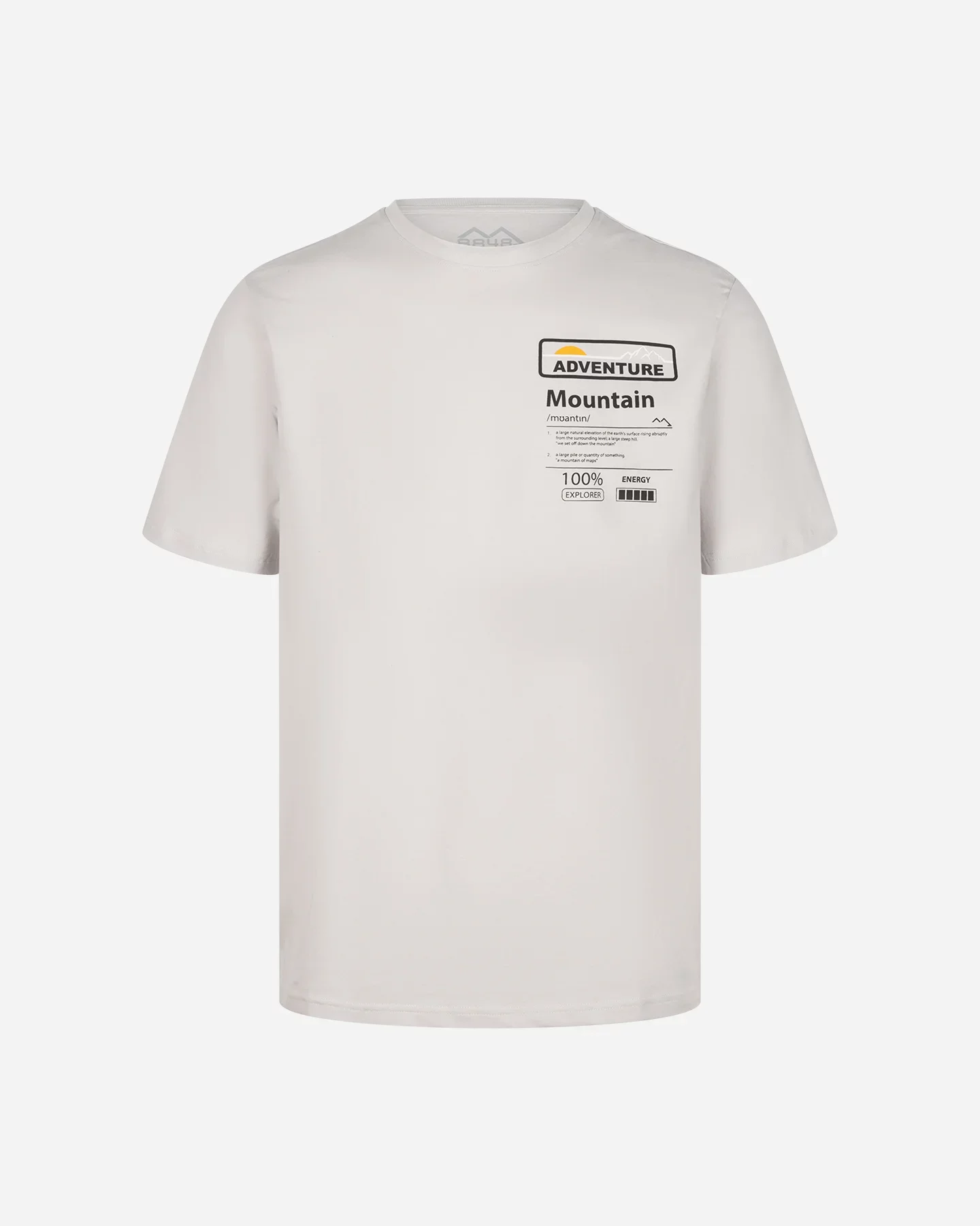 T-Shirt da uomo Mountain beige
