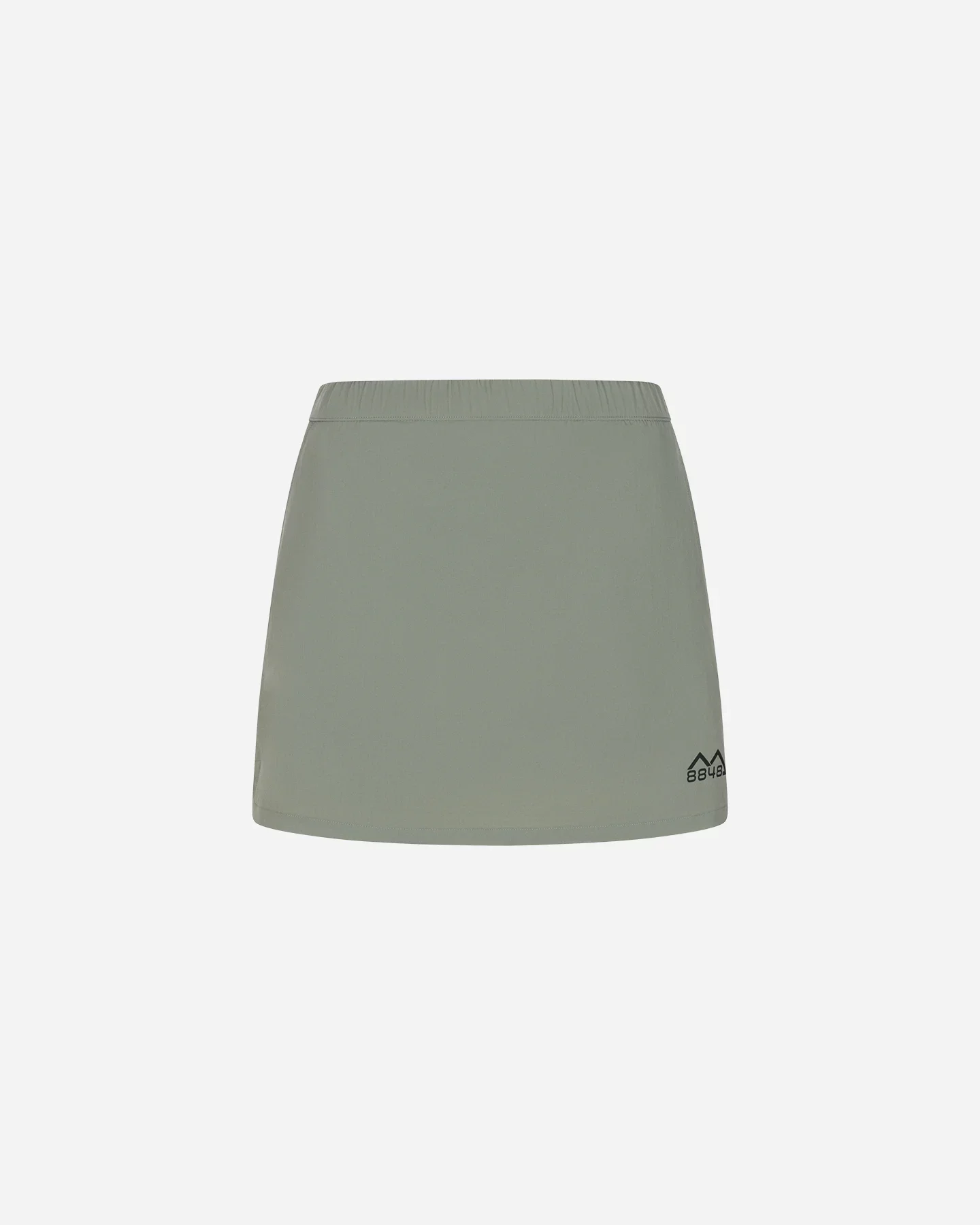 Gonna pantaloncino da donna verde grigio