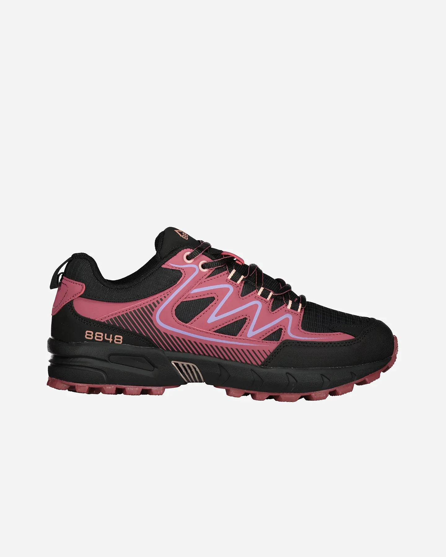 Scarpa trekking nera e rosa da donna
