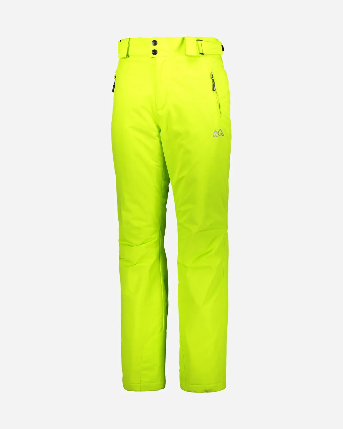 Pantaloni sci gialli fluo di 8848