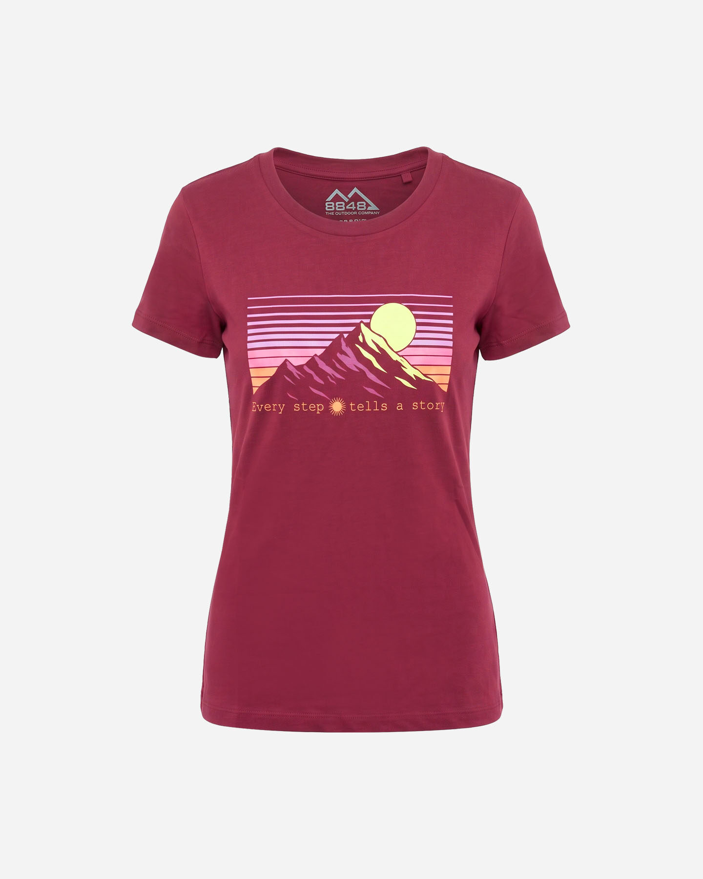 T-shirt con grafica centrale di 8848